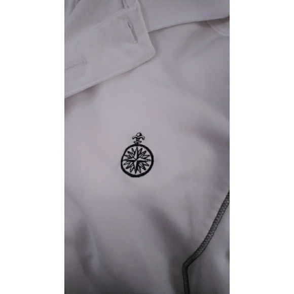 Under Armour white mens long sleeved polo coldgear - Picture 4 of 12